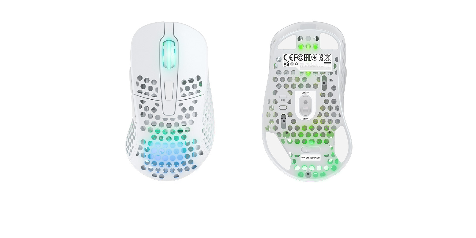 待望☆】 PC周辺機器 Xtrfy White Wireless M4 PC周辺機器 