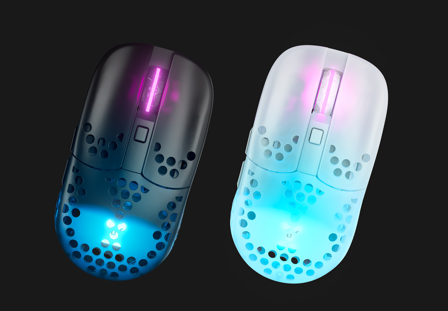 Souris ultralégère, Xtrfy MZ1 - White Rail - souris esport