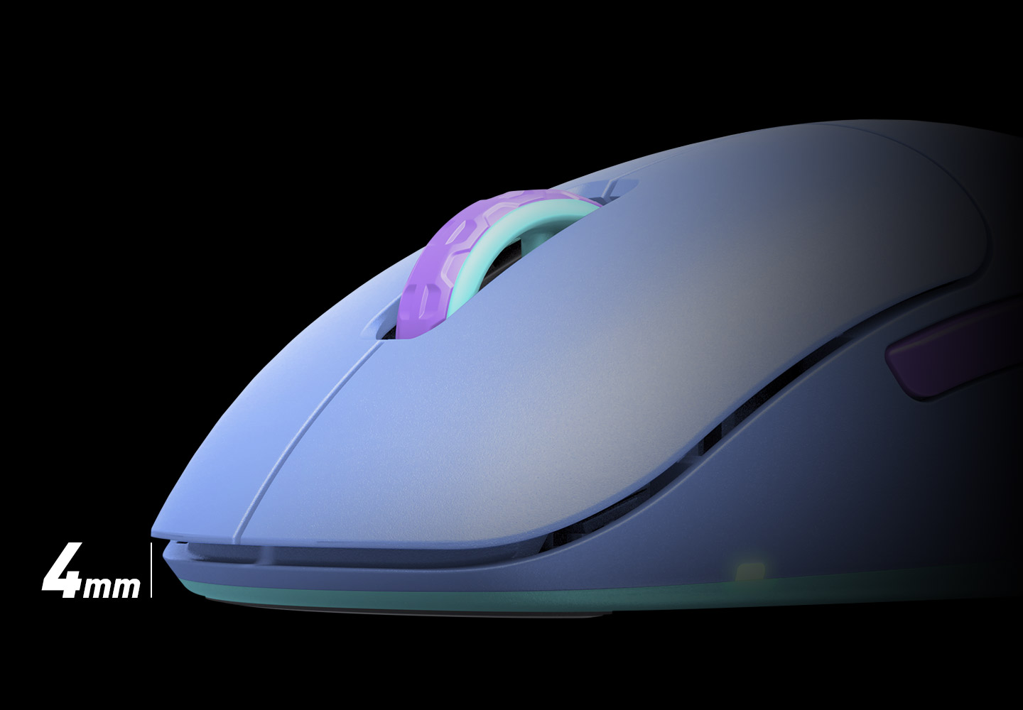 XTRFY M8 Wireless Frosty Purple