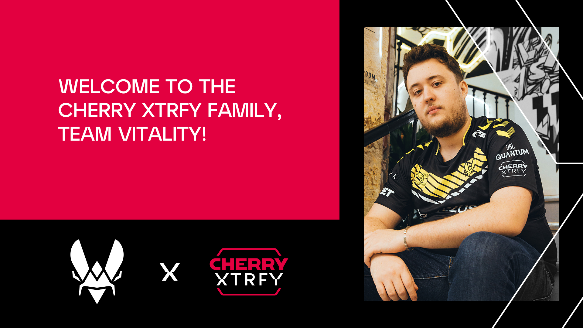 Team Vitality x CHERRY XTRFY