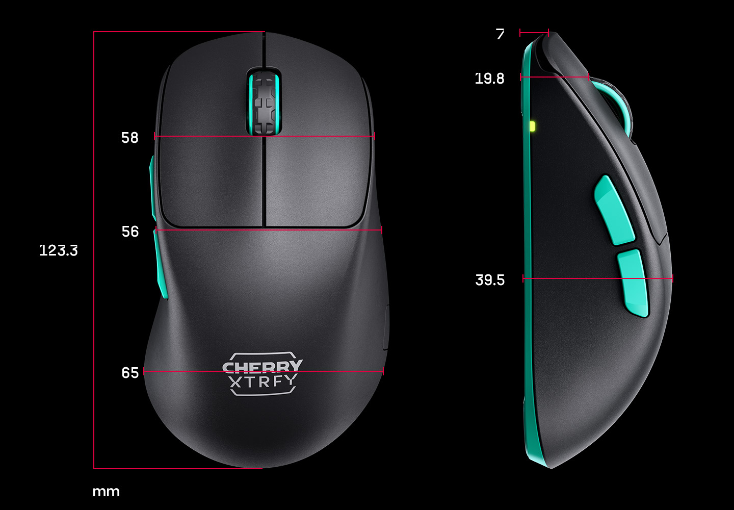 Xtrfy Software CHERRY XTRFY M64 Wireless Black – CHERRY XTRFY
