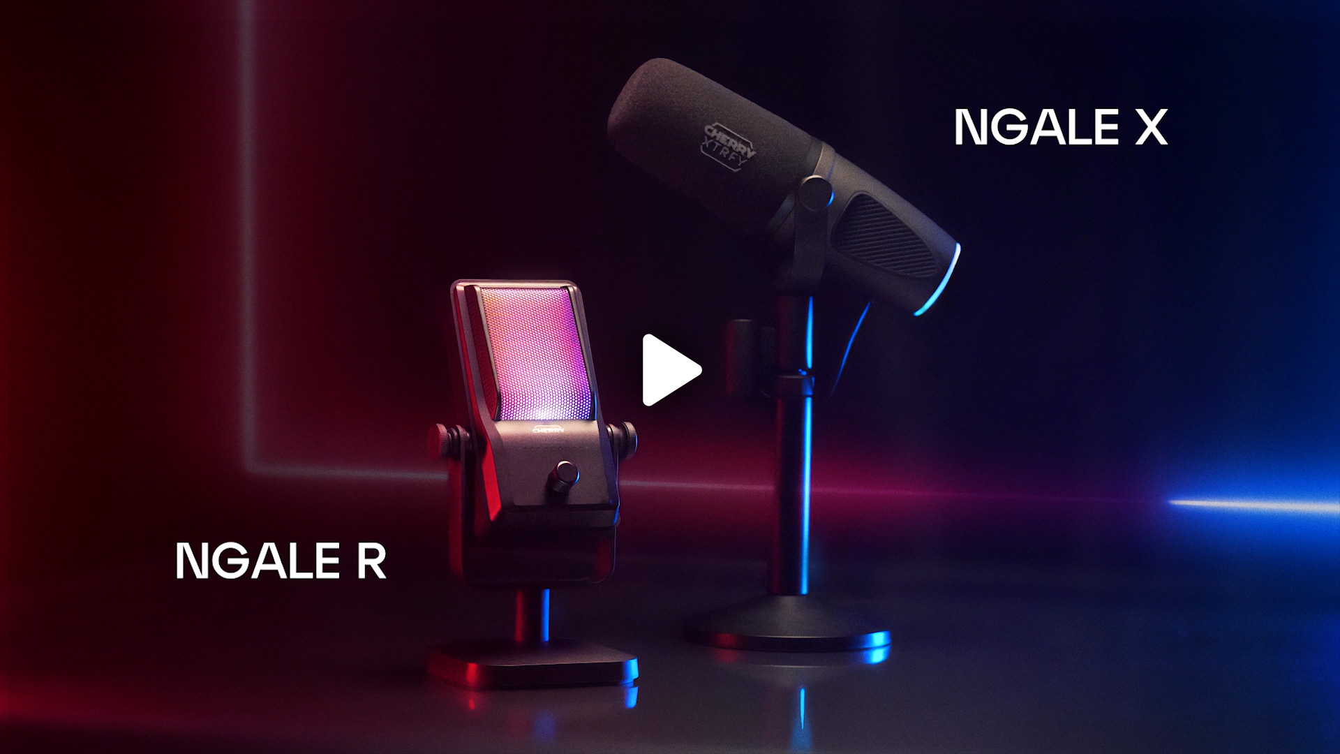 CHERRY XTRFY Ngale microphone series